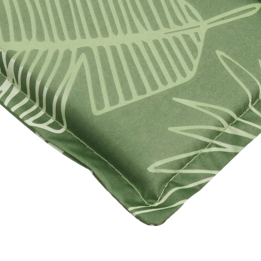 Coussin de chaise longue motif de feuilles tissu oxford - 6