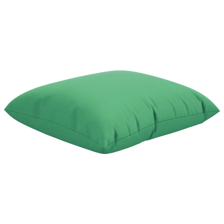 Coussins de canapé lot de 4 vert 60x60 cm tissu - 5
