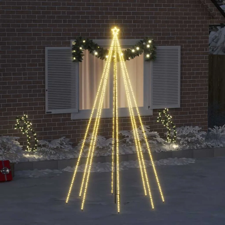 Lumières d'arbre de Noël Intérieur/Extérieur 400 LED 2,5 m