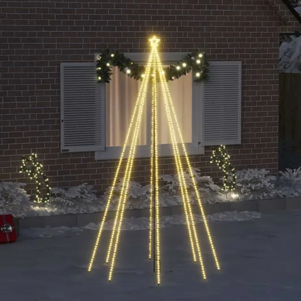 Lumières d'arbre de Noël Intérieur/Extérieur 400 LED 2,5 m