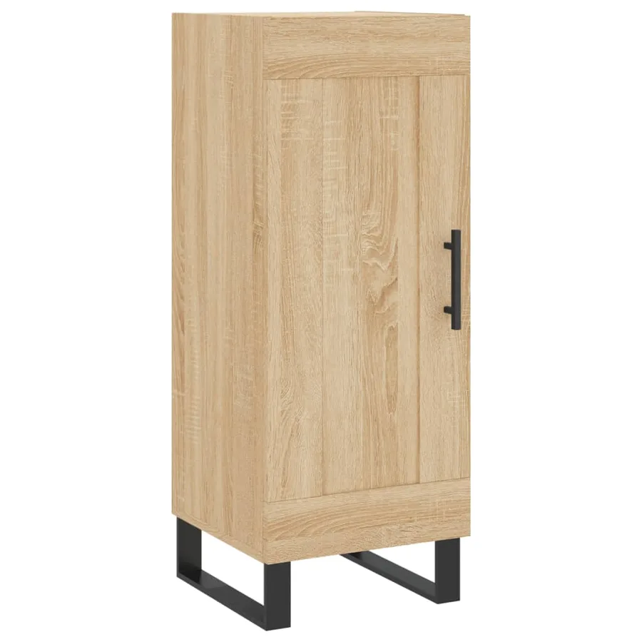 Buffet Chêne sonoma 34,5x34x90 cm Bois d'ingénierie - 2