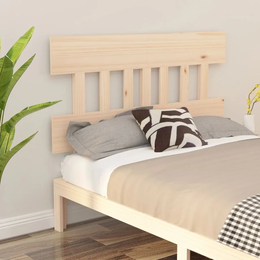 Tête de lit 203,5x3x81 cm Bois massif de pin