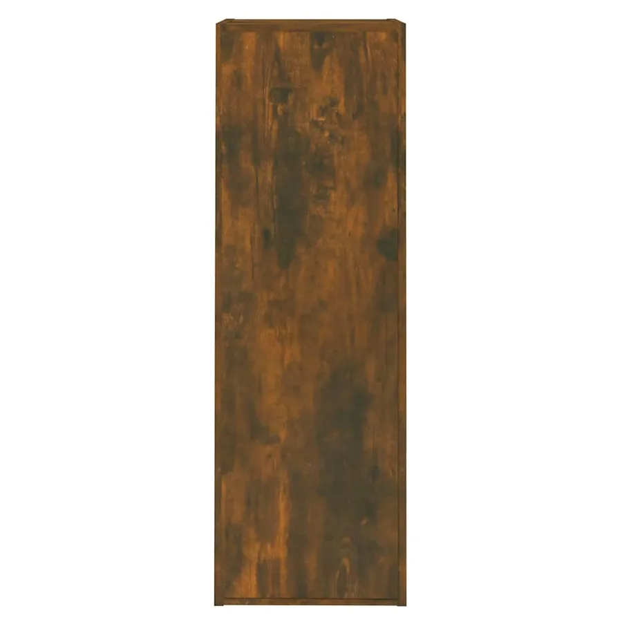 Meubles TV 2 pcs Chêne fumé 30,5x30x90 cm Bois d'ingénierie - 7