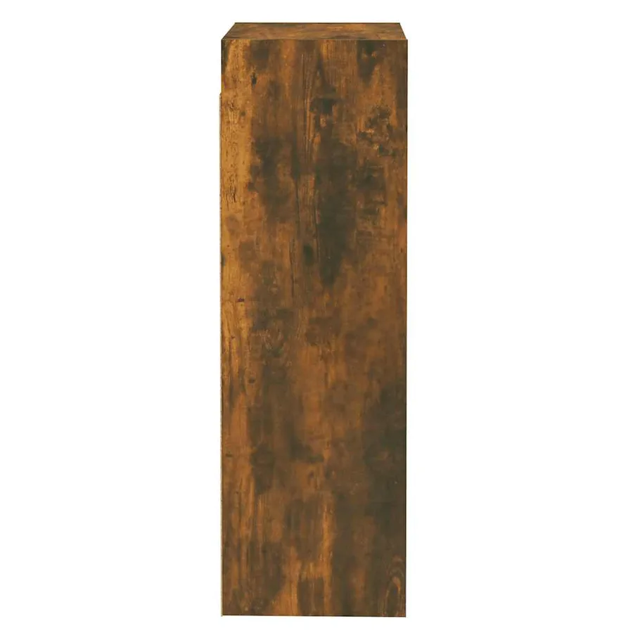 Meubles TV 2 pcs Chêne fumé 30,5x30x90 cm Bois d'ingénierie - 8
