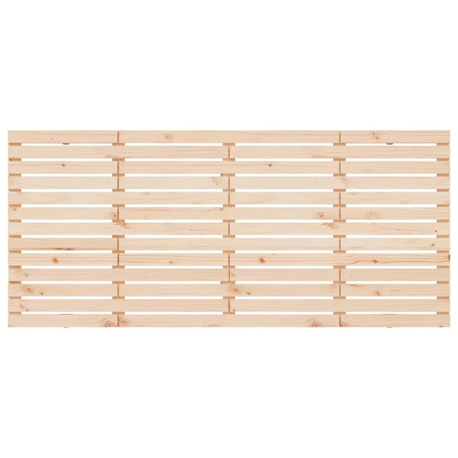 Tête de lit murale 206x3x91,5 cm Bois massif de pin - 4