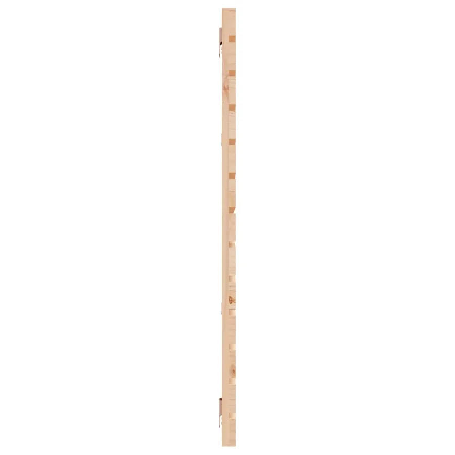 Tête de lit murale 206x3x91,5 cm Bois massif de pin - 5