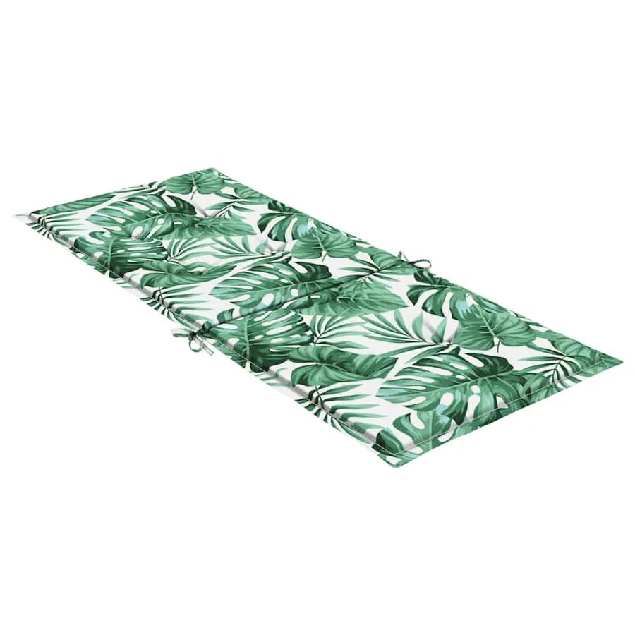 Coussins de chaise à dossier haut lot de 2 modèle de feuille - 6