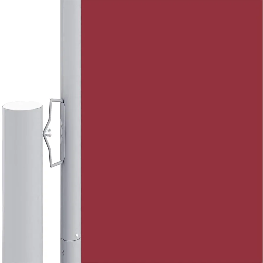 Auvent latéral rétractable Rouge 117x1200 cm - 3