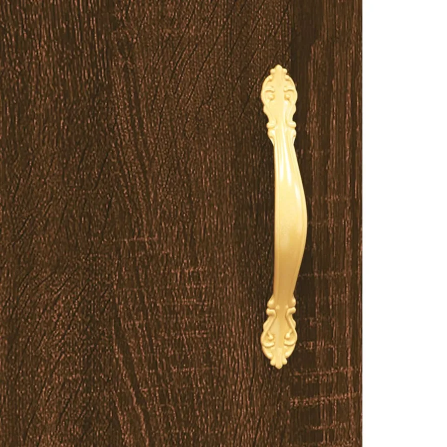Buffet Chêne marron 34,5x34x90 cm Bois d'ingénierie - 10