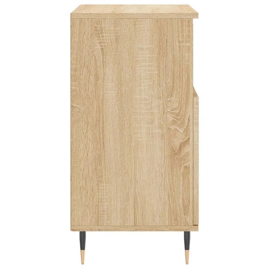 Buffets 3 pcs Chêne sonoma Bois d'ingénierie - 7