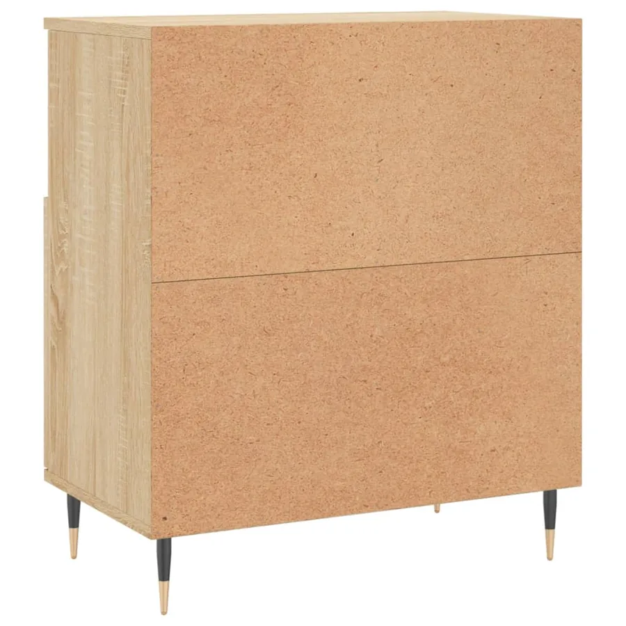 Buffets 3 pcs Chêne sonoma Bois d'ingénierie - 8