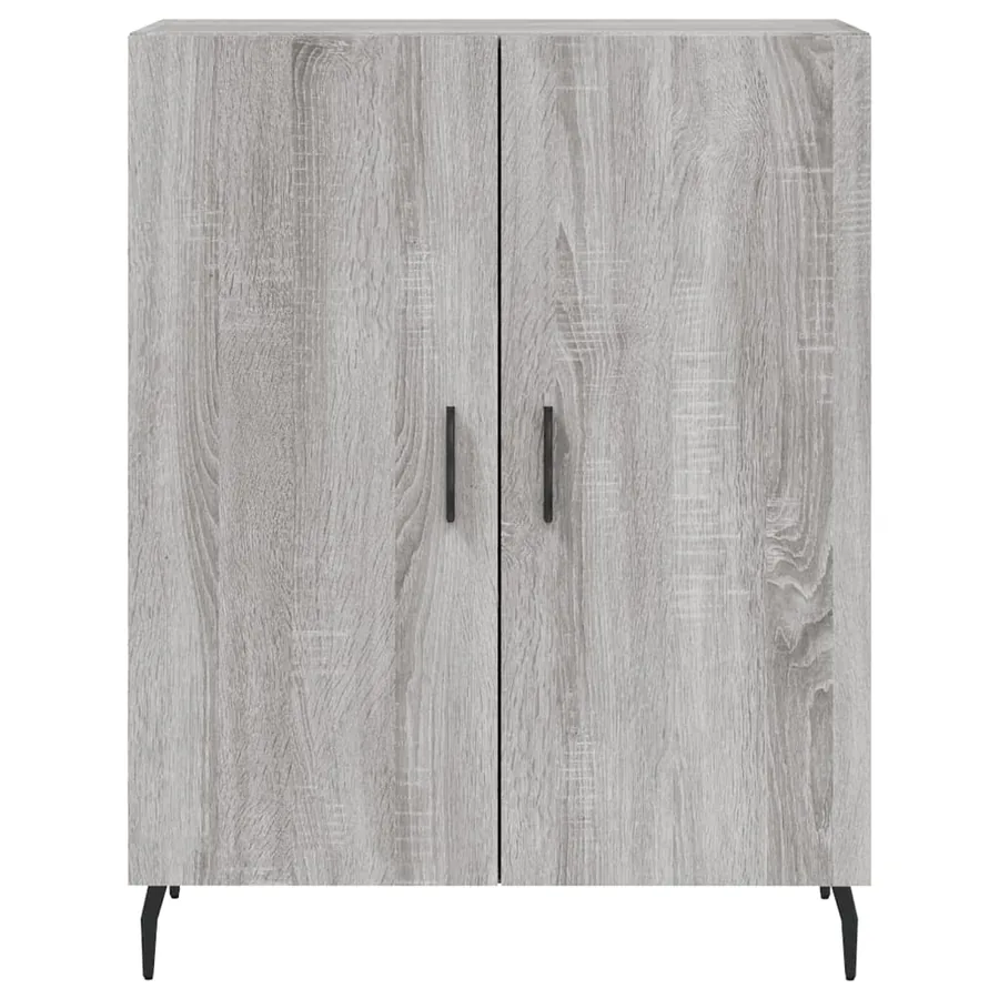 Buffet sonoma gris 69,5x34x90 cm bois d'ingénierie - 5