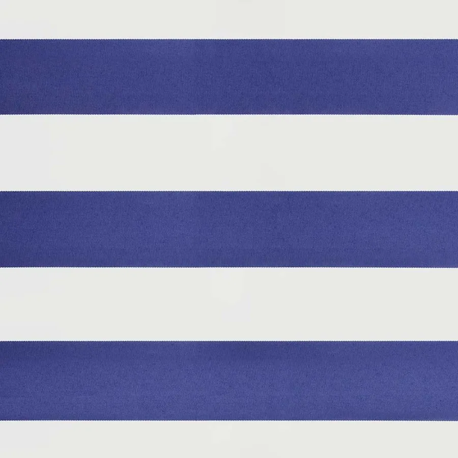 Auvent rétractable automatique bleu et blanc 5x3 m - 9