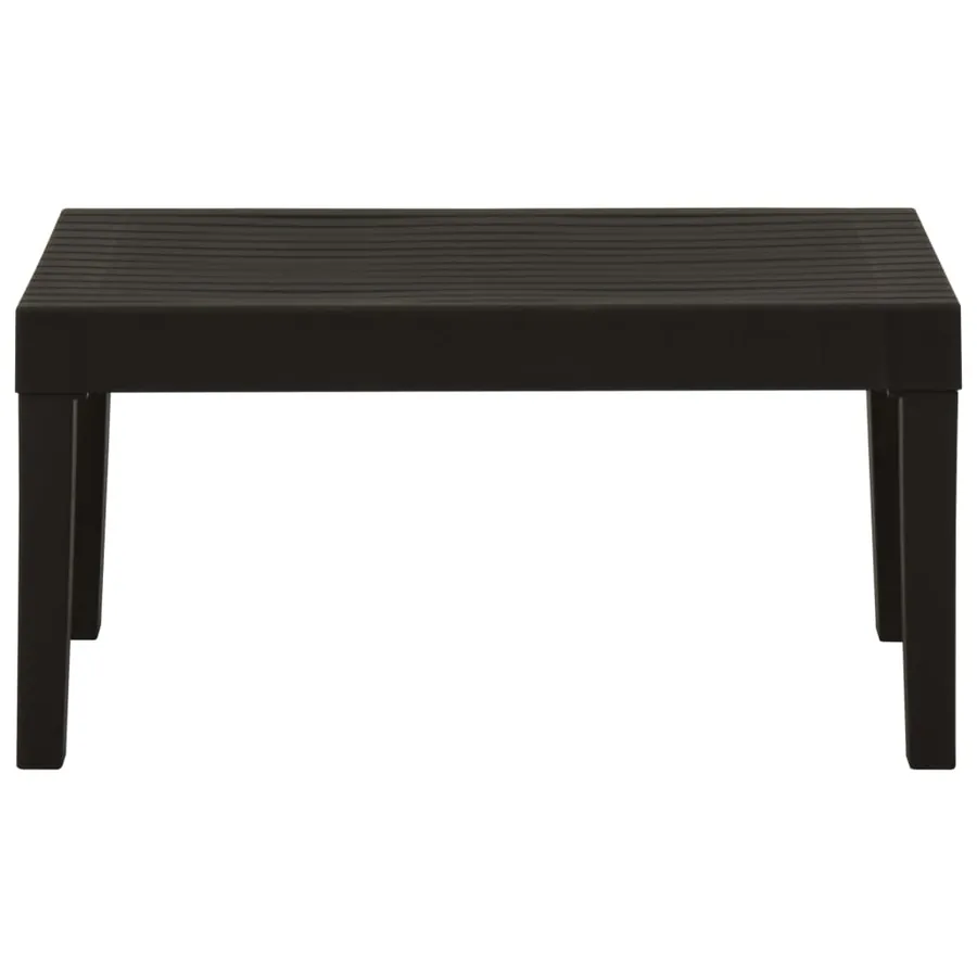Salon de jardin 2 pcs avec coussins Plastique Gris - 6