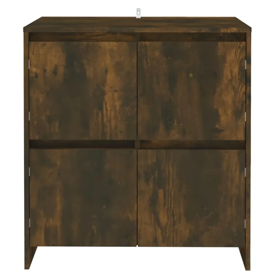 Buffet Chêne fumé 70x41x75 cm Bois d'ingénierie - 3