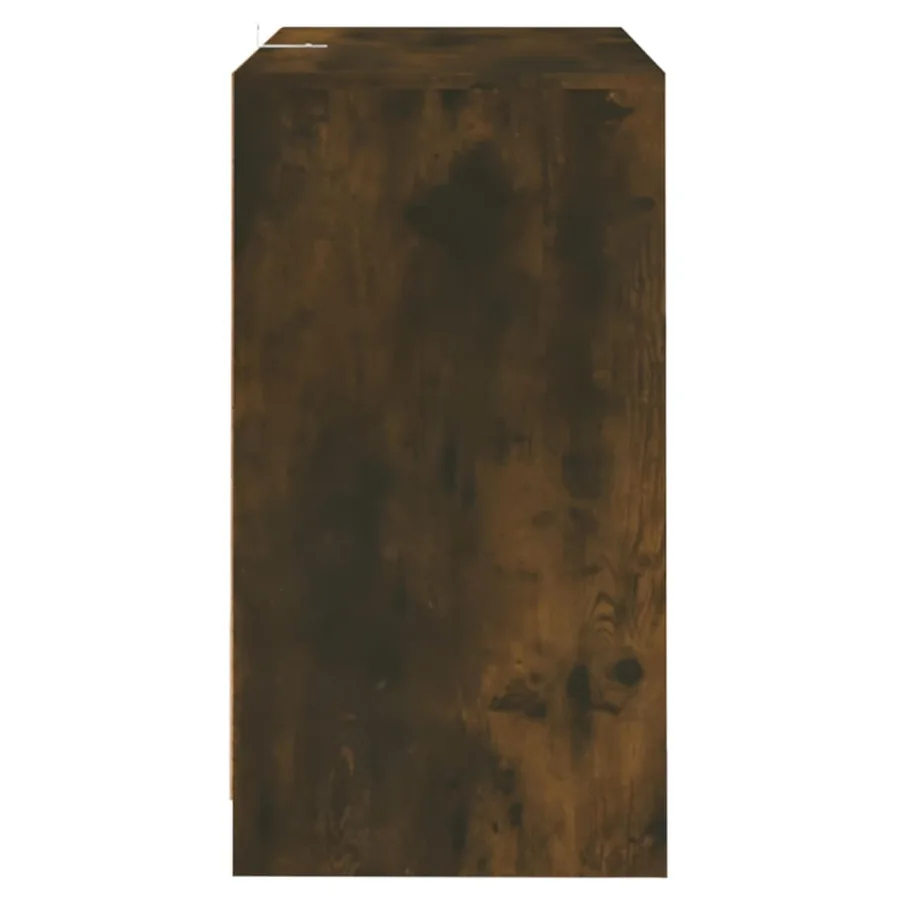 Buffet Chêne fumé 70x41x75 cm Bois d'ingénierie - 4
