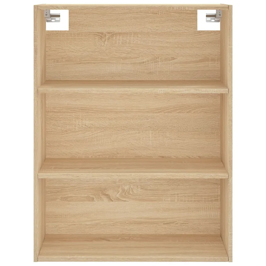Buffet haut Chêne sonoma 69,5x34x180 cm Bois d'ingénierie - 6