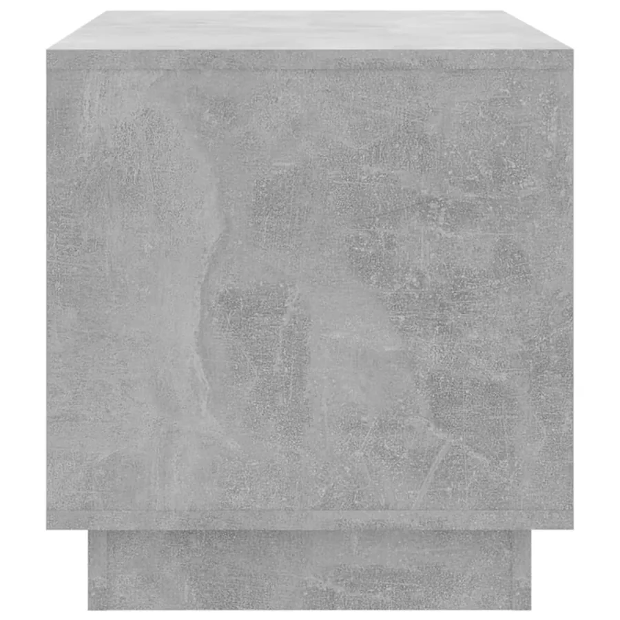 Meuble TV gris béton 70x41x44 cm bois d'ingénierie - 7