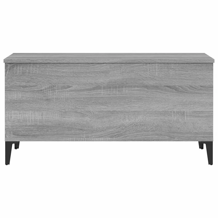 Table basse Sonoma gris 90x44,5x45 cm Bois d'ingénierie - 5