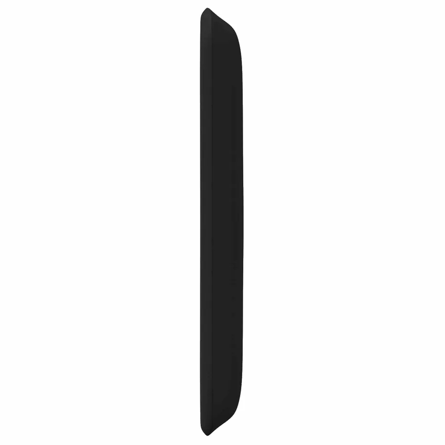 Oreille de tête de lit Noir 40,5 x 40,5 x 4 cm PVC - 6
