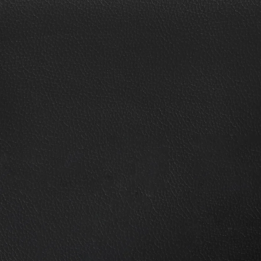 Oreille de tête de lit Noir 40,5 x 40,5 x 4 cm PVC - 8