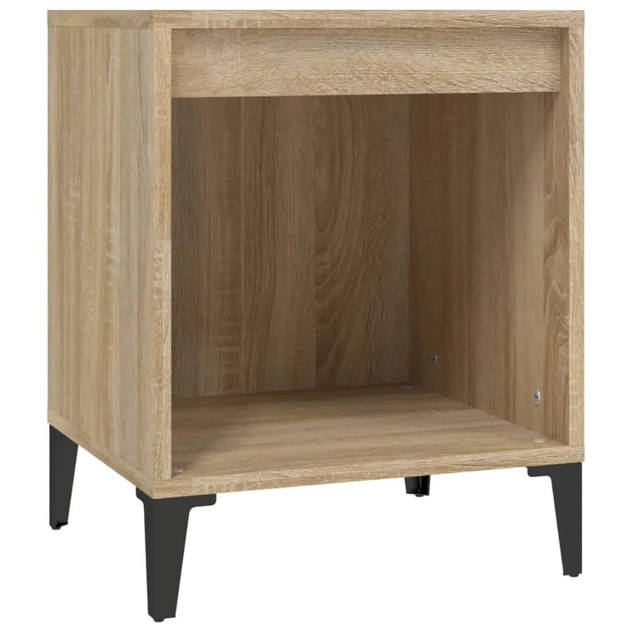Table de chevet Chêne sonoma 40x35x50 cm - 2