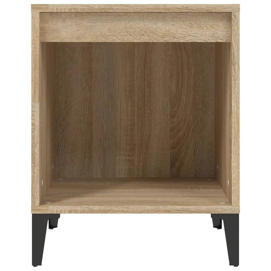 Table de chevet Chêne sonoma 40x35x50 cm - 5