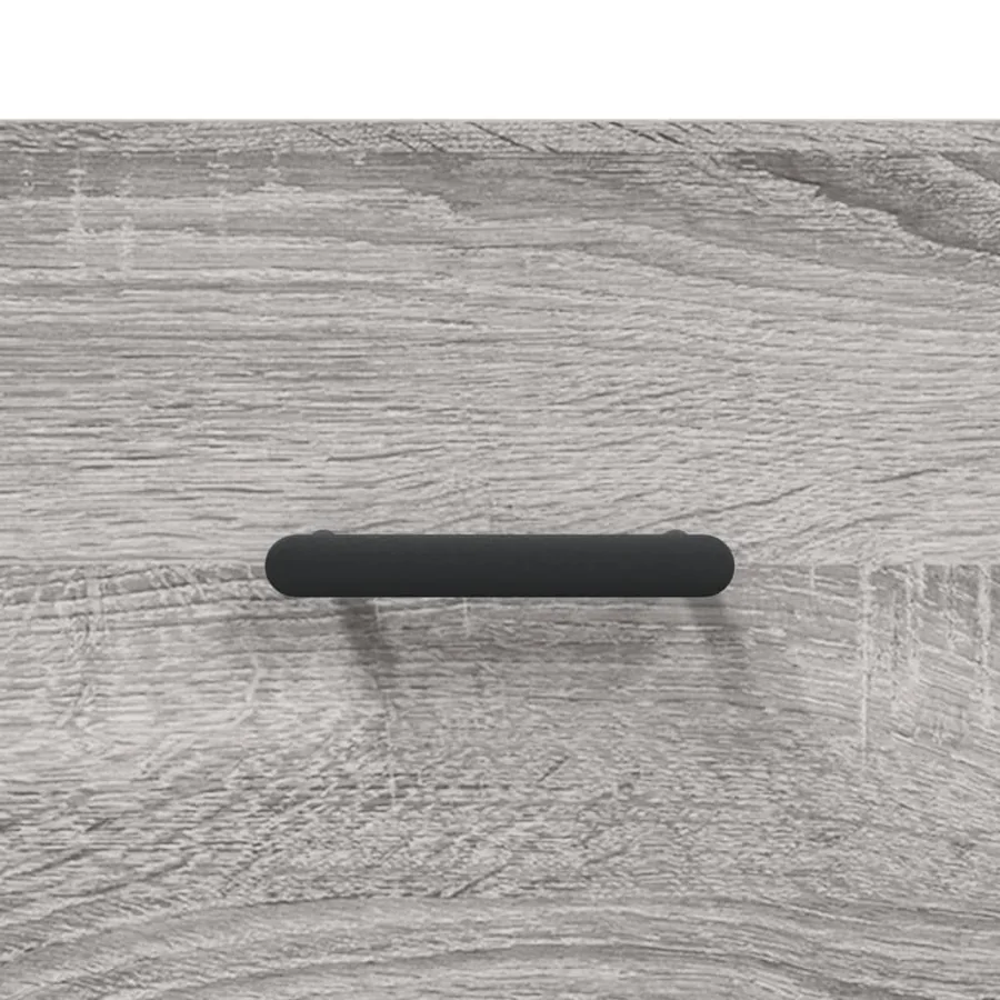 Buffet haut Sonoma gris 69,5x34x180 cm Bois d'ingénierie - 11