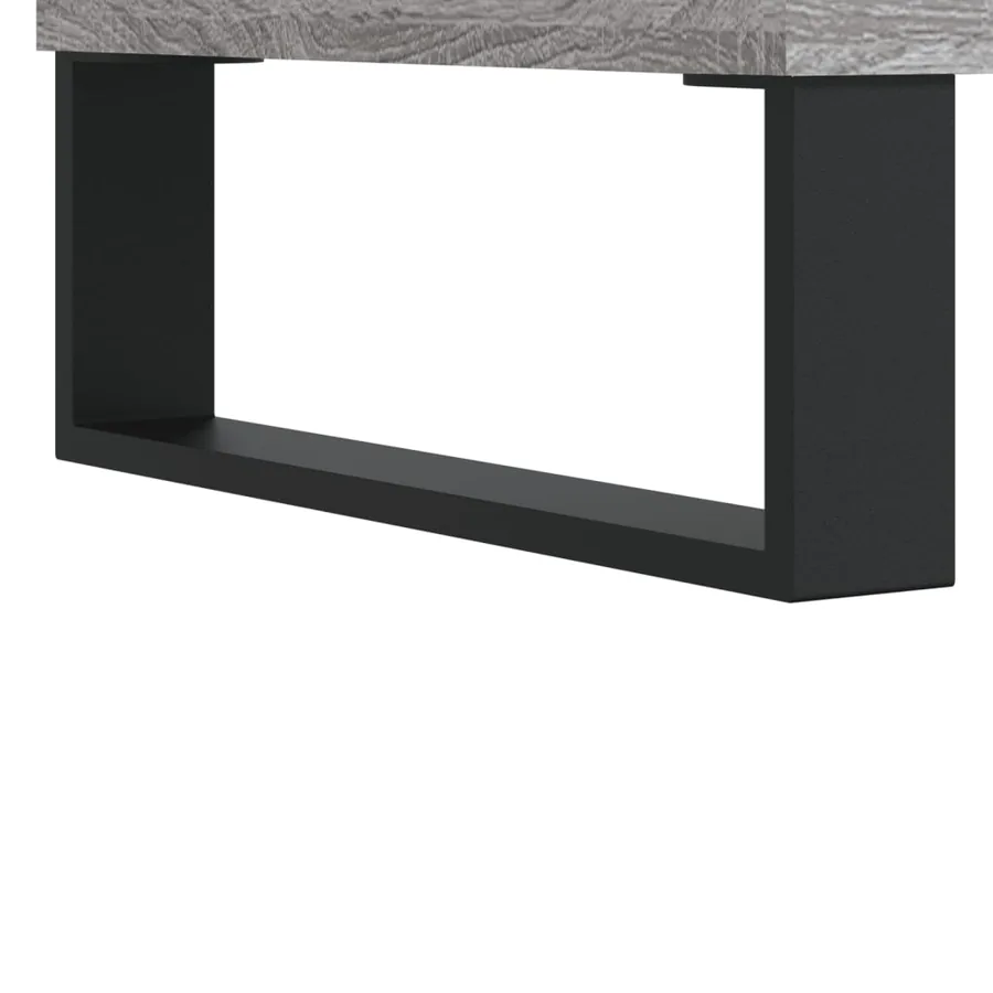Buffet sonoma gris 40x35x70 cm bois d'ingénierie - 10