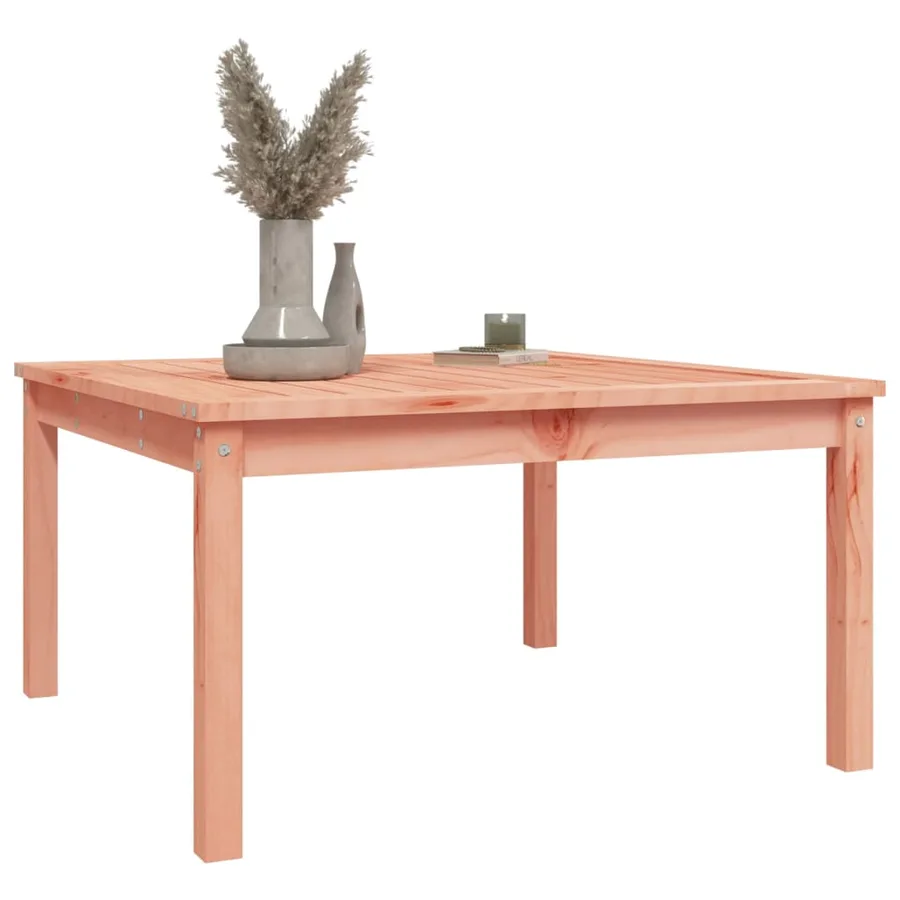 Table de jardin 82,5x82,5x45 cm bois massif de douglas - 4