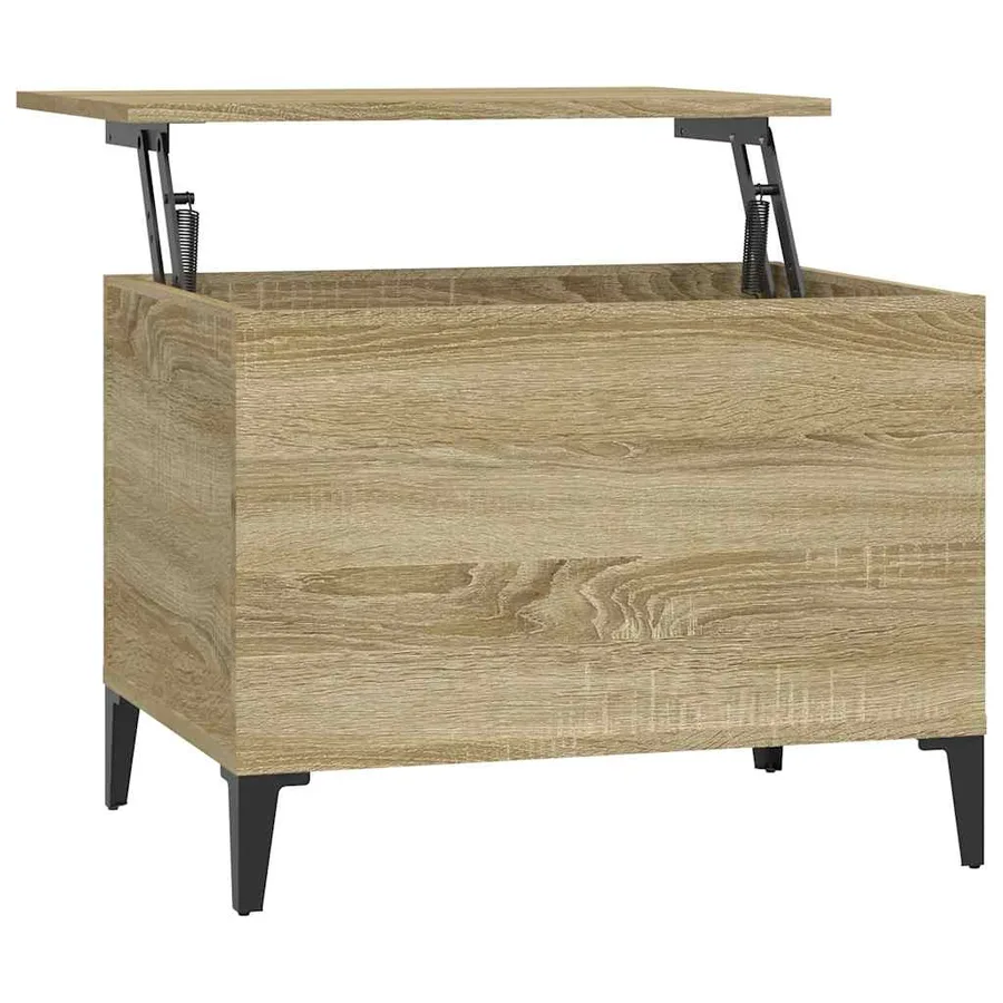 Table basse Chêne sonoma 60x44,5x45 cm Bois d'ingénierie - 2