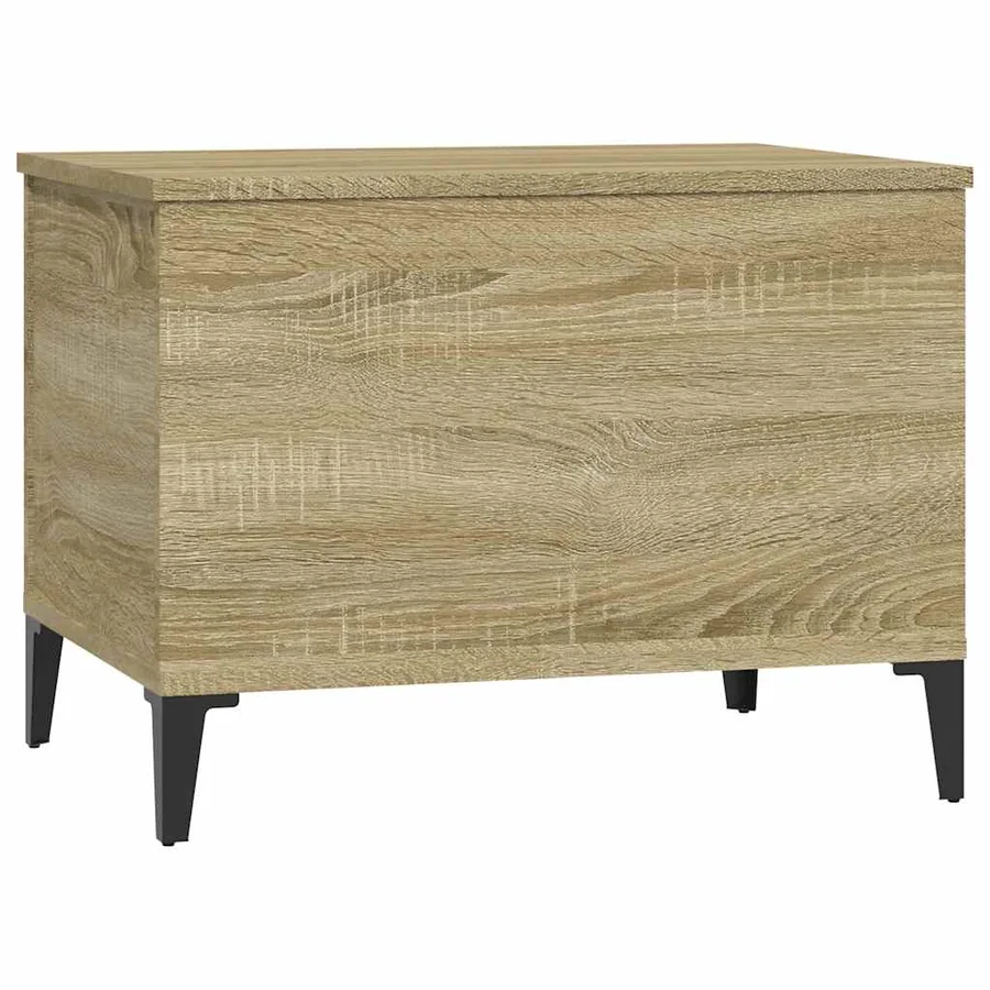 Table basse Chêne sonoma 60x44,5x45 cm Bois d'ingénierie - 4