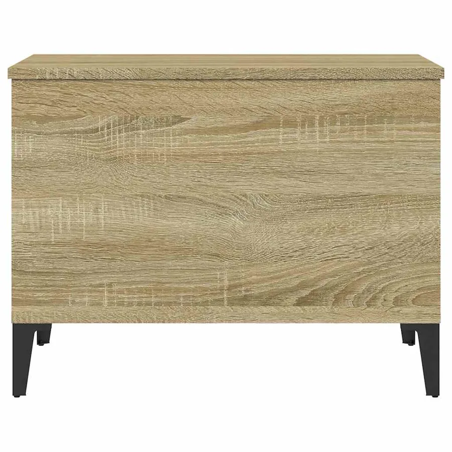 Table basse Chêne sonoma 60x44,5x45 cm Bois d'ingénierie - 5