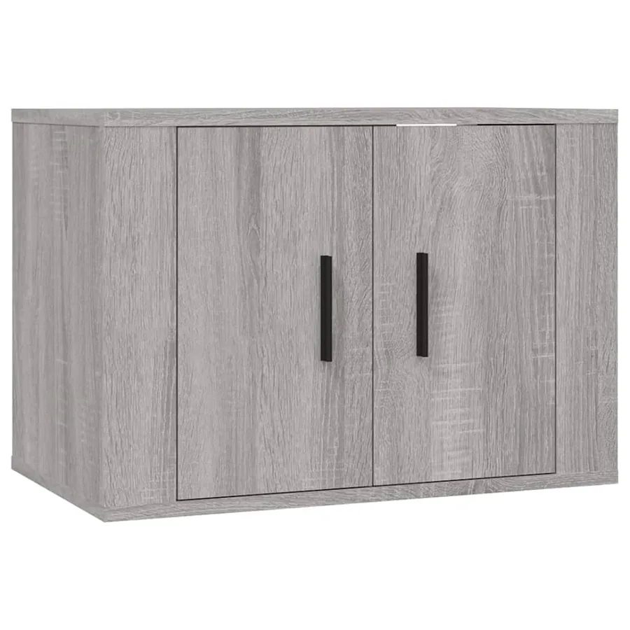 Ensemble de meubles TV 4 pcs Sonoma gris Bois d'ingénierie - 4