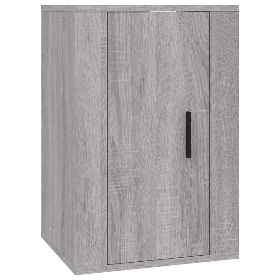 Ensemble de meubles TV 4 pcs Sonoma gris Bois d'ingénierie - 5