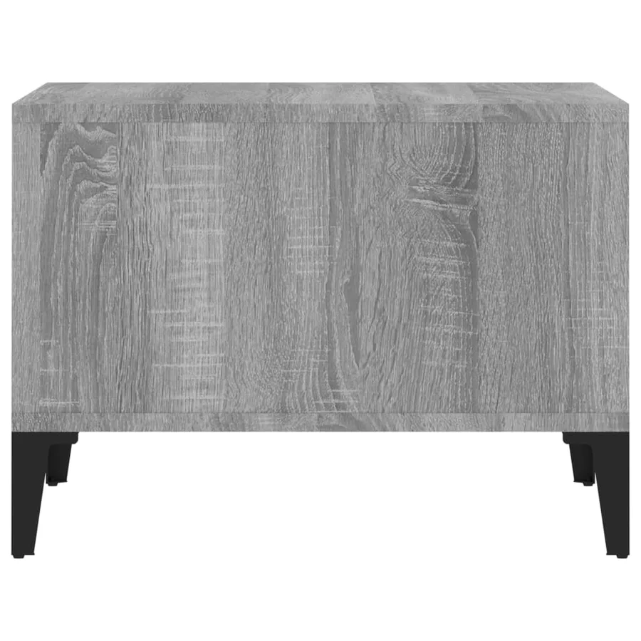 Table basse Sonoma gris 60x50x36,5 cm Bois d'ingénierie - 6
