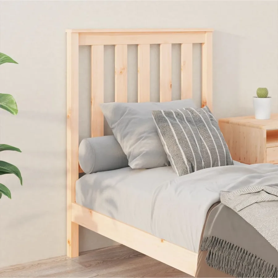 Tête de lit 81x6x101 cm Bois massif de pin - 3