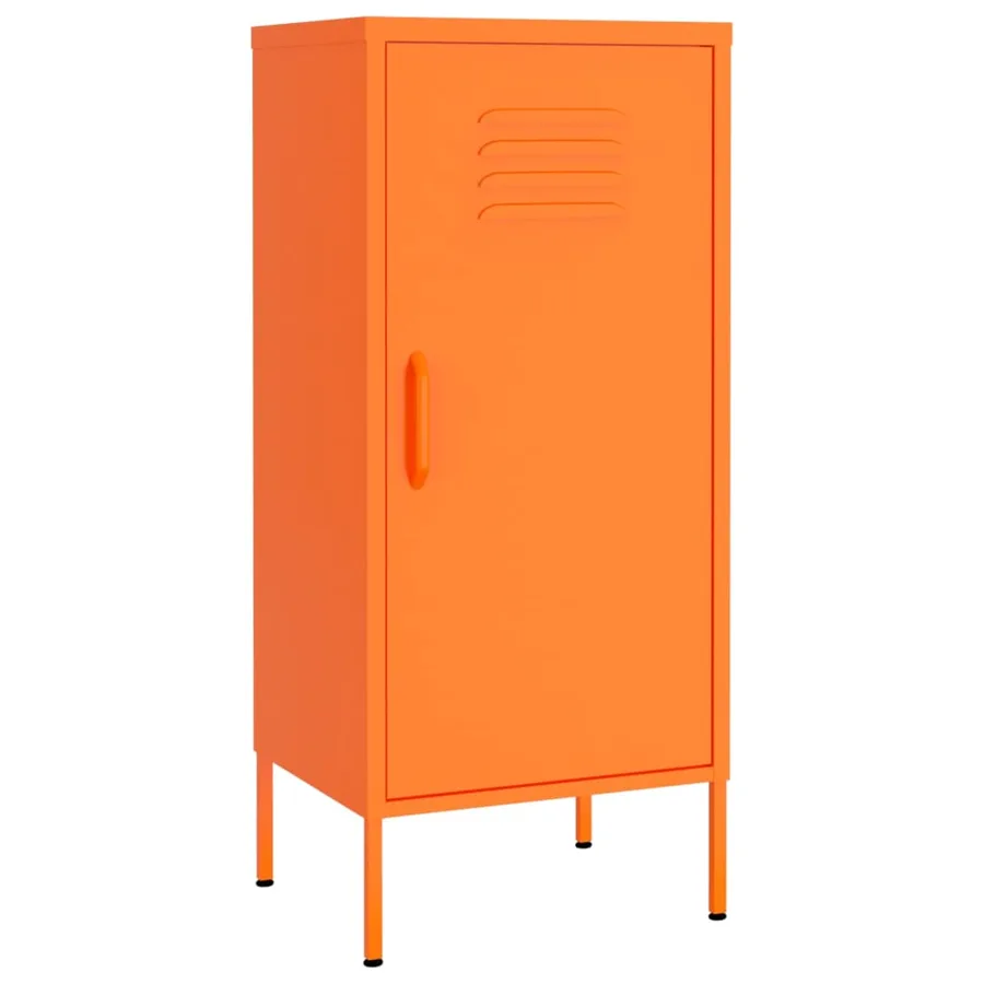 Armoire de rangement Orange 42,5x35x101,5 cm Acier - 2
