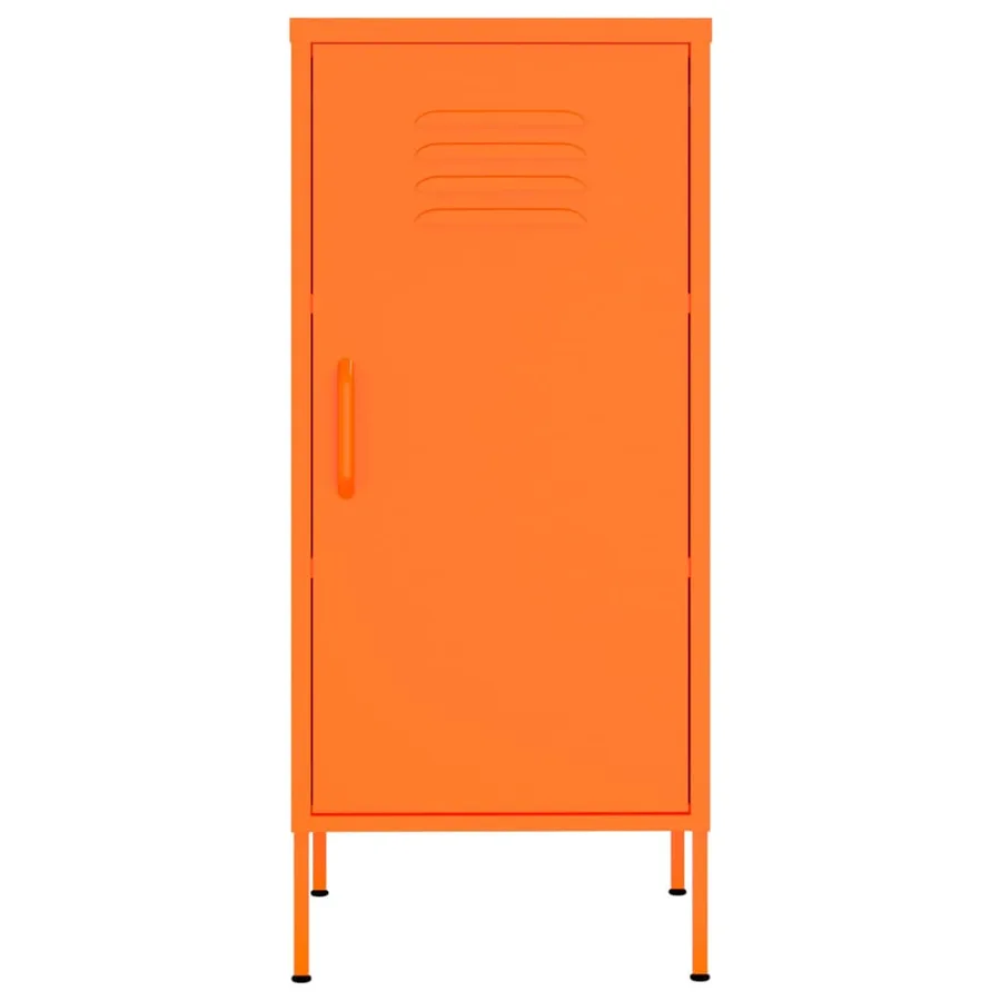 Armoire de rangement Orange 42,5x35x101,5 cm Acier - 3