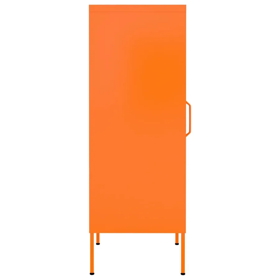 Armoire de rangement Orange 42,5x35x101,5 cm Acier - 4