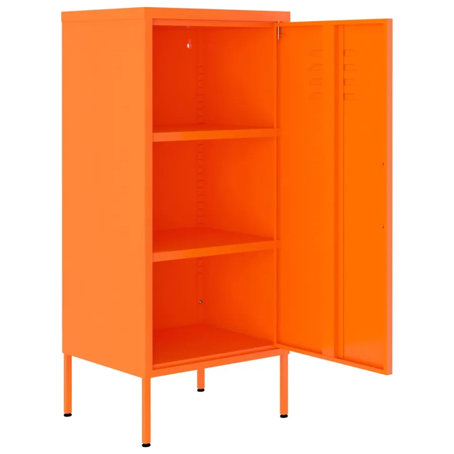 Armoire de rangement Orange 42,5x35x101,5 cm Acier - 6