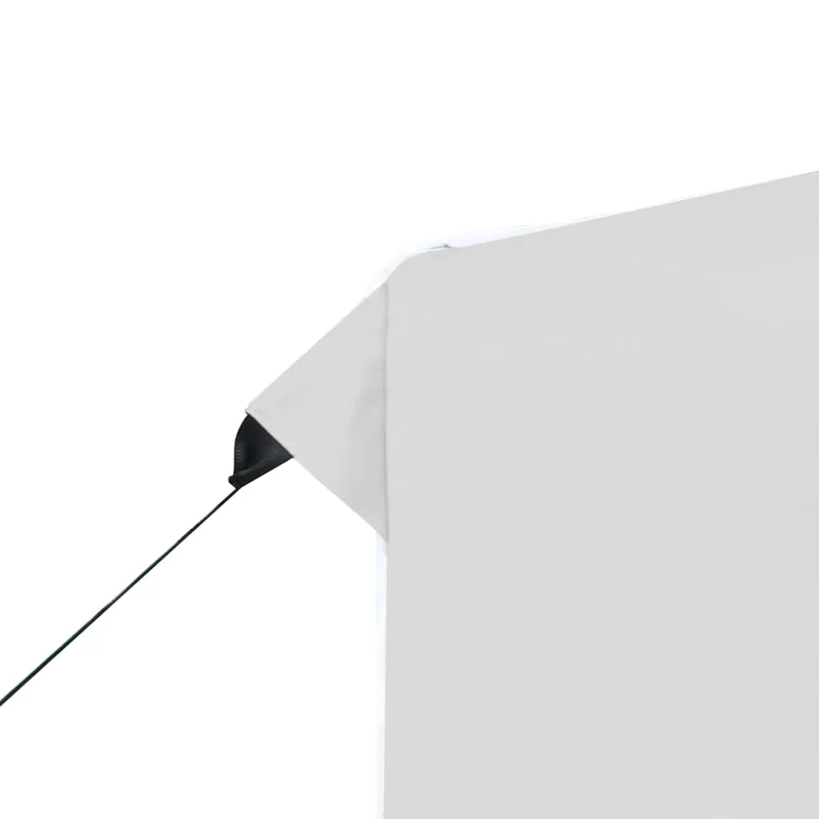 Tente de réception pliable avec parois Aluminium 3x3 m Blanc - 6