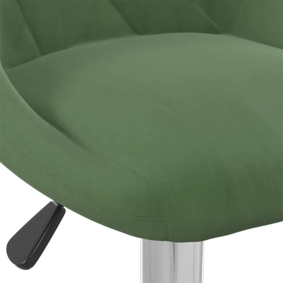 Tabouret de bar Vert foncé Velours - 7