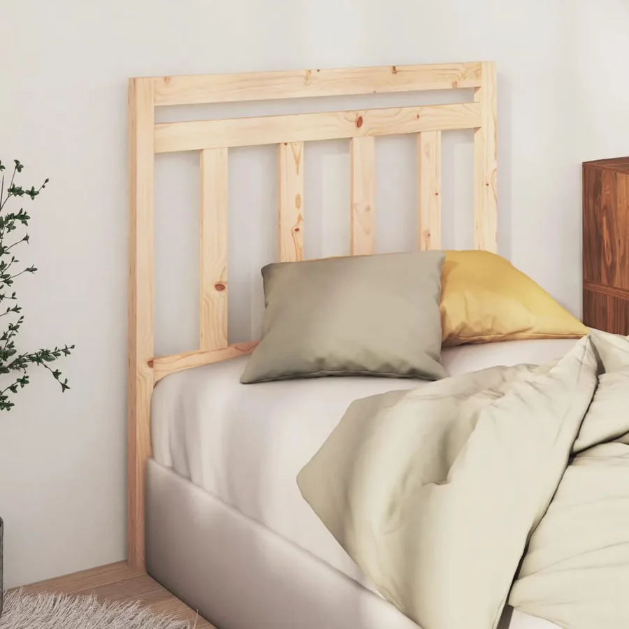 Tête de lit 81x4x100 cm Bois massif de pin - 3