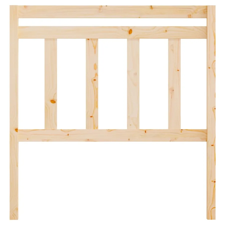 Tête de lit 81x4x100 cm Bois massif de pin - 4