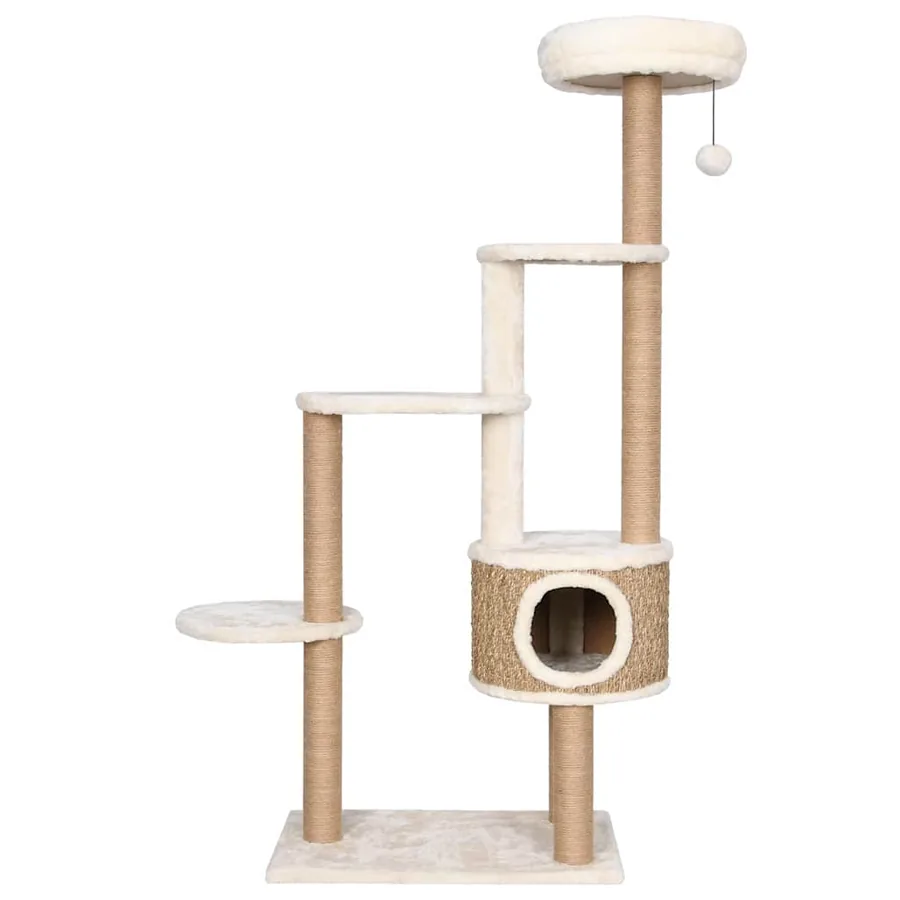 Arbre à chat coussin de luxe et grattoir 148 cm Herbiers marins - 3
