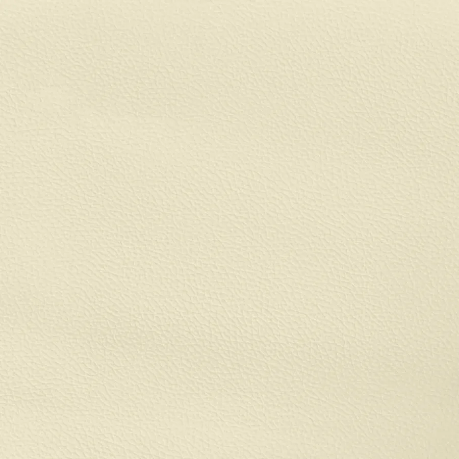 Cadre de lit avec tête de lit sans matelas crème 90x200 cm - 8