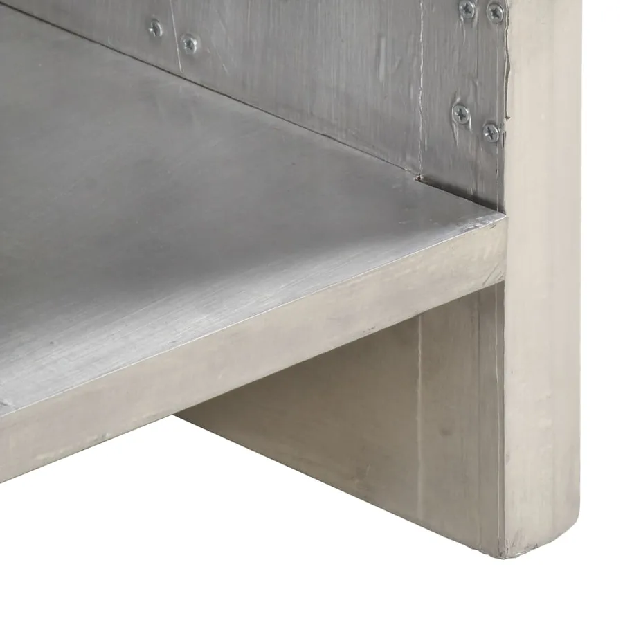 Buffet de style aviation 110x35x75 cm Métal - 5