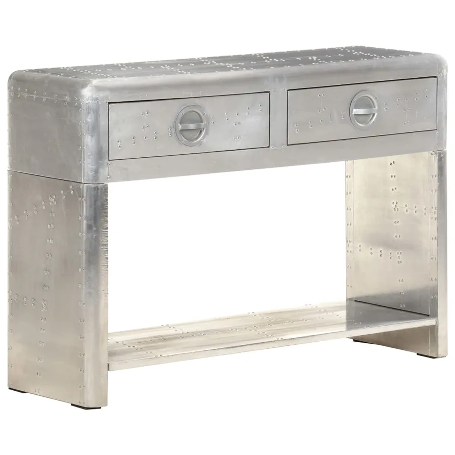 Buffet de style aviation 110x35x75 cm Métal - 8