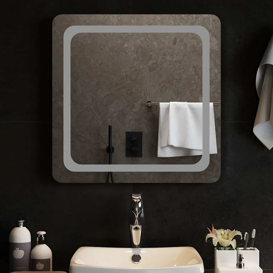 Miroir de salle de bain à LED 60x60 cm - 3